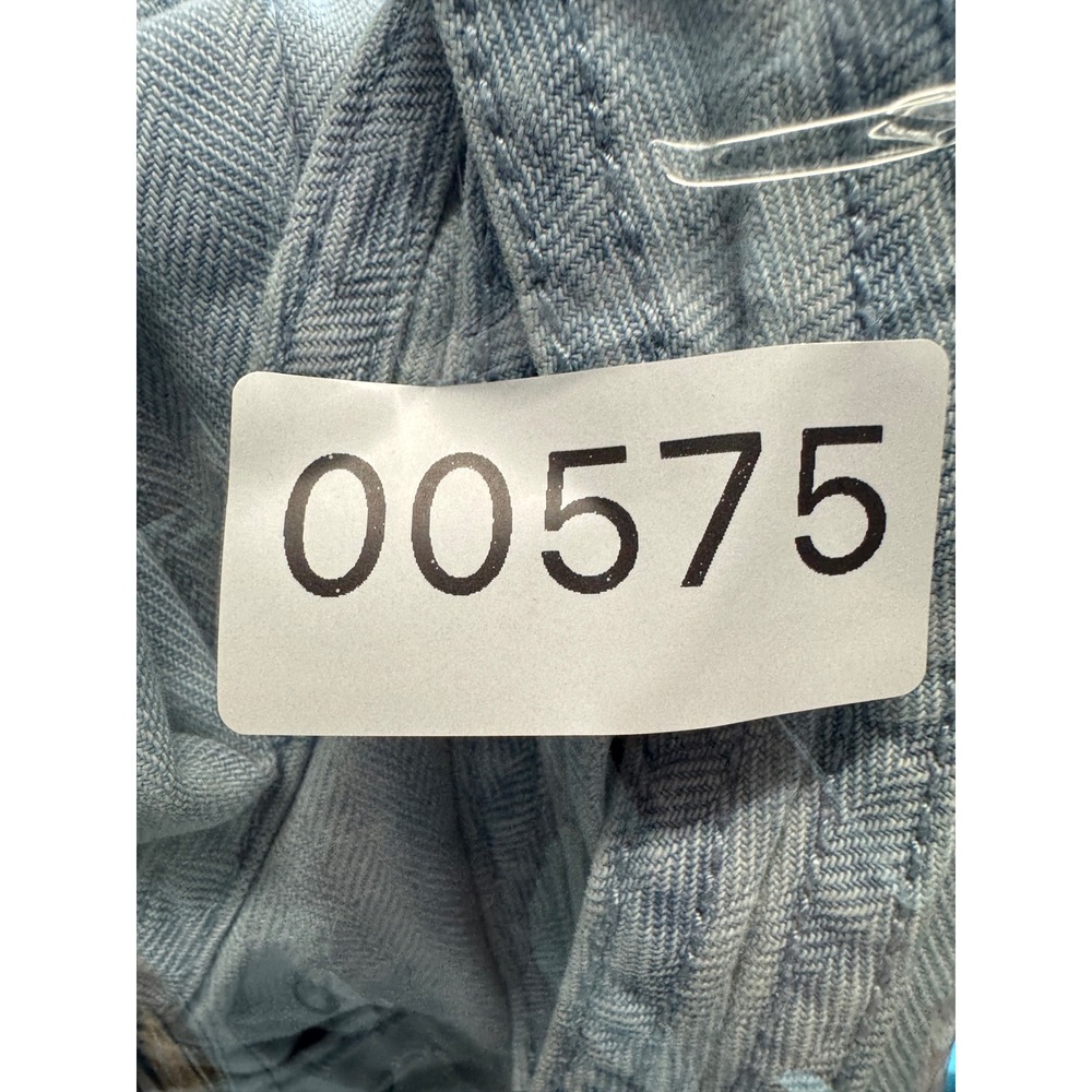 Universal Thread Goods Co Womens Light Wash Herringbone Denim Overalls Size 4 - Picture 9 of 9